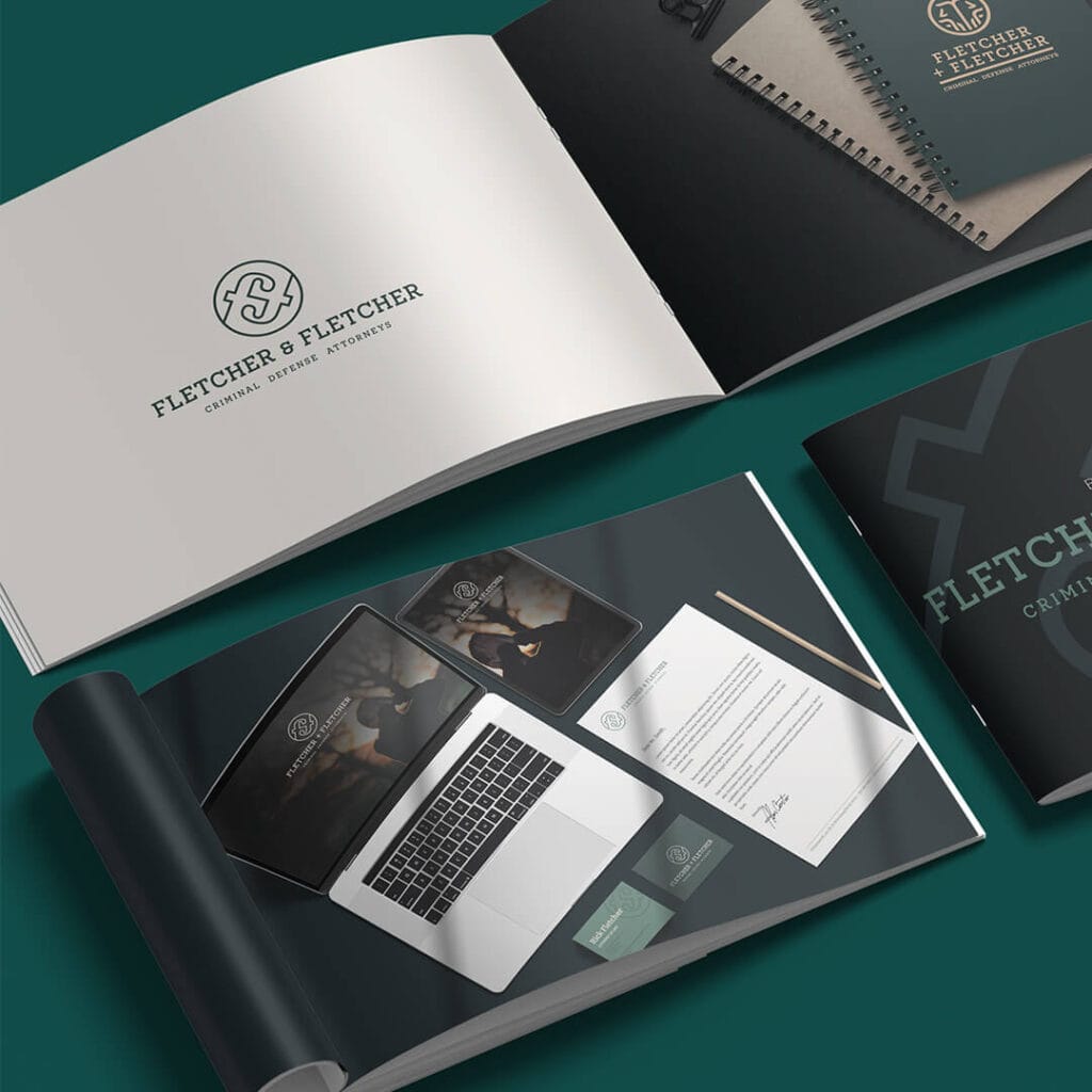 Legends Legal Branding Portfoilo picture of books
